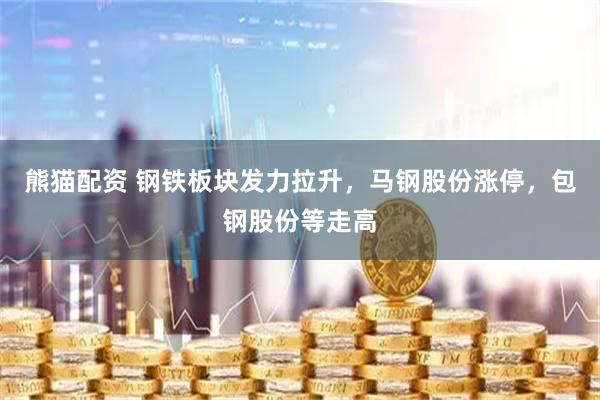 熊猫配资 钢铁板块发力拉升，马钢股份涨停，包钢股份等走高